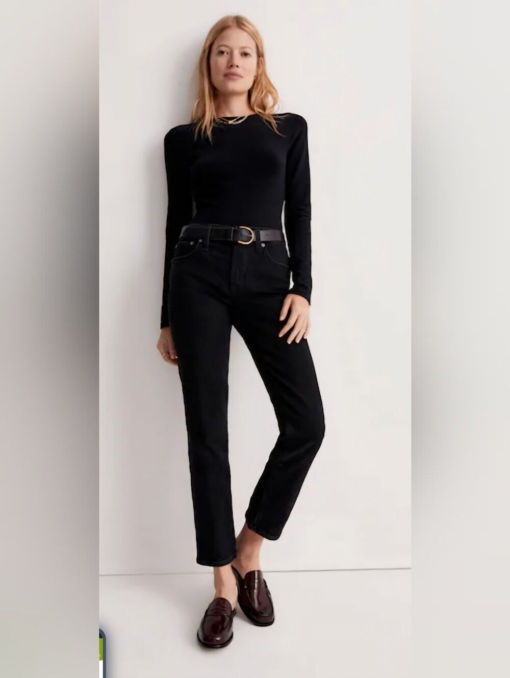 Madewell Size 27 The Mid-rise Perfect Vintage Jean Black Women's Jeans